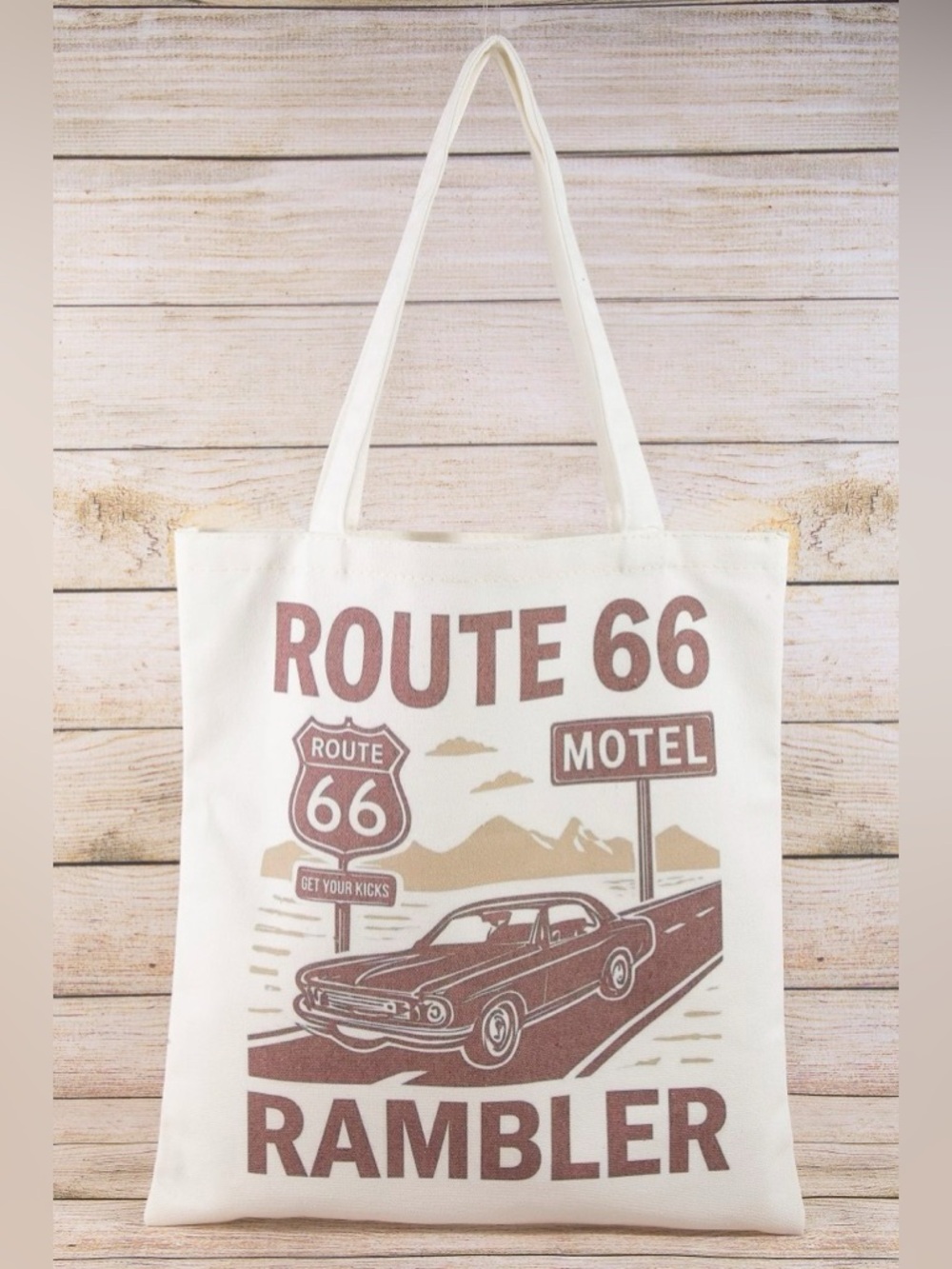 Fame Route 66 Rambler Tote Bag